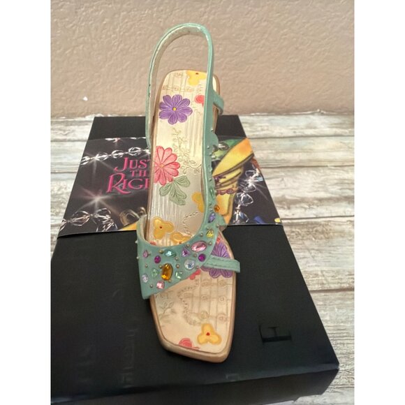 Just The Right Shoe Raine Carlton Cards Intrigue 2006 Mini Shoe Figurine NEW - Picture 9 of 13